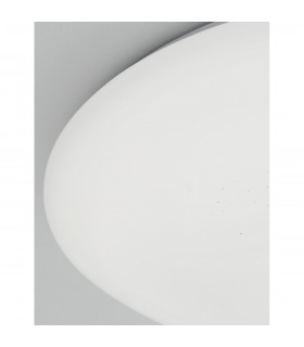 Minori 2 Light Flush Ceiling Light White LED 2x24W 1680Lm 3000K-4000K-5500K-2