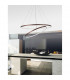 Ferrol Integrated LED Pendant Ceiling Light Coffee Brown Aluminium Adjustable LED 85W 4500Lm 3000K-2