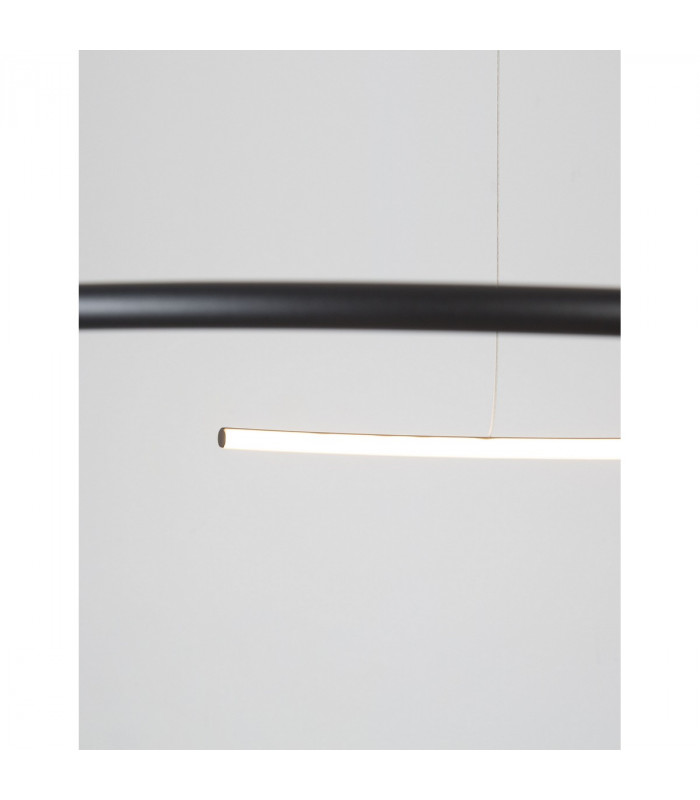 Breda Integrated LED Pendant Ceiling Light Sandy Black Aluminium LED 30W 1480Lm 3000K-6