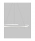 Breda Integrated LED Pendant Ceiling Light Sandy White Aluminium LED 30W 1480Lm 3000K-2