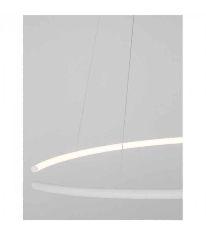 Breda Integrated LED Pendant Ceiling Light Sandy White Aluminium LED 30W 1480Lm 3000K-5