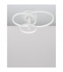 Emil Integrated LED Semi Flush Light Sandy White Aluminium LED 30W 2300Lm 3000K-4