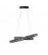 Torrente Integrated LED Pendant Ceiling Light Sandy Black Aluminium Adjustable LED 55W 2475Lm 3000K-3