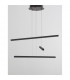 Lior Integrated LED Pendant Ceiling Light Sandy Black Aluminium LED 40W 2890Lm 3000K-4