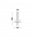 Lior Integrated LED Pendant Ceiling Light Sandy Black Aluminium LED 40W 2890Lm 3000K-7
