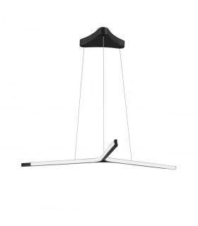 Oderick Integrated LED Pendant Ceiling Light Sandy Black Aluminium LED 45W 2080Lm 3000K-1