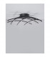 Gropius Integrated LED Semi Flush Light Dimmable Sandy Black AluminiumLED 36W 1800Lm 3000KD : 59-3