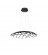 Gropius Integrated LED Pendant Ceiling Light Dimmable Sandy Black Aluminium LED 83W 4000Lm 3000K-1