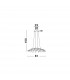 Gropius Integrated LED Pendant Ceiling Light Dimmable Sandy Black Aluminium LED 83W 4000Lm 3000K-6