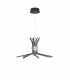Norine Integrated LED Pendant Ceiling Light Sandy Black Aluminium LED 60W 1847Lm 3000K-1