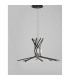 Norine Integrated LED Pendant Ceiling Light Sandy Black Aluminium LED 60W 1847Lm 3000K-3