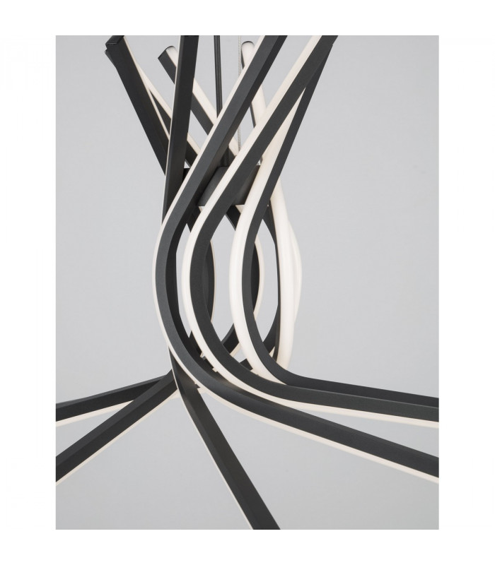 Norine Integrated LED Pendant Ceiling Light Sandy Black Aluminium LED 60W 1847Lm 3000K-4