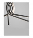 Norine Integrated LED Pendant Ceiling Light Sandy Black Aluminium LED 60W 1847Lm 3000K-5
