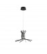 Norine Integrated LED Pendant Ceiling Light Sandy Black Aluminium LED 50W 1450Lm 3000K-1
