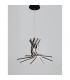 Norine Integrated LED Pendant Ceiling Light Sandy Black Aluminium LED 50W 1450Lm 3000K-3