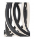 Norine Integrated LED Pendant Ceiling Light Sandy Black Aluminium LED 50W 1450Lm 3000K-5