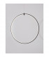 Ring Integrated LED Pendant Ceiling Light Dimmable Sandy Black Aluminium LED 28W 1600Lm 3000K-6