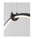 Ring Integrated LED Pendant Ceiling Light Dimmable Sandy Black Aluminium LED 28W 1600Lm 3000K-8