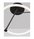 Janus Integrated LED Semi Flush Light Sandy Black Aluminium LED 21W 1900Lm 3000K-2