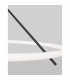 Janus Integrated LED Semi Flush Light Dimmable Sandy Black Aluminium LED 30W 2700Lm 3000K-5