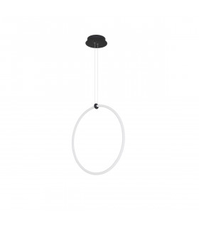Gropius Integrated LED Pendant Ceiling Light Dimmable Sandy Black Aluminium LED 30W 2700Lm 3000K-1