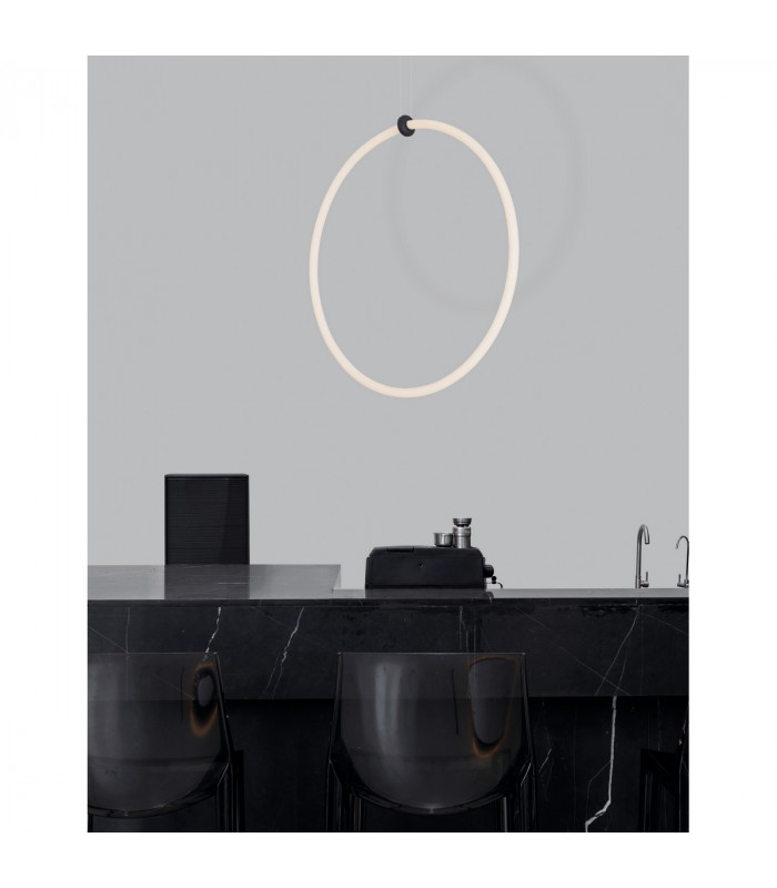 Gropius Integrated LED Pendant Ceiling Light Dimmable Sandy Black Aluminium LED 30W 2700Lm 3000K-2