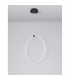 Gropius Integrated LED Pendant Ceiling Light Dimmable Sandy Black Aluminium LED 30W 2700Lm 3000K-3