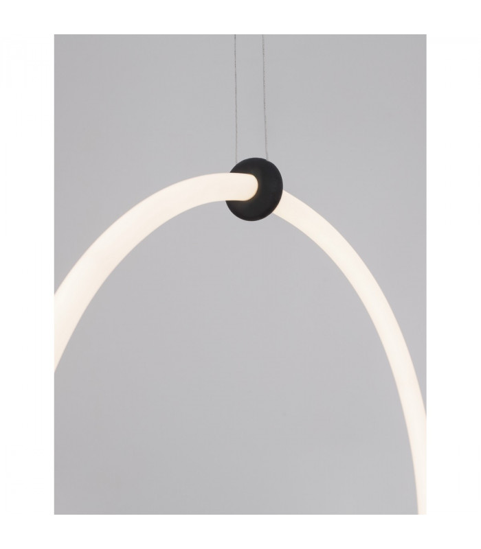 Gropius Integrated LED Pendant Ceiling Light Dimmable Sandy Black Aluminium LED 30W 2700Lm 3000K-6