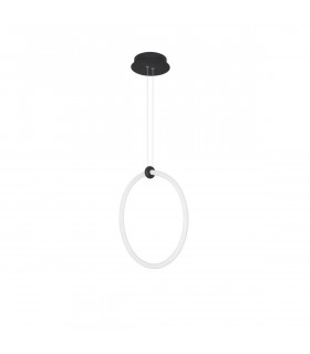 Gropius Integrated LED Pendant Ceiling Light Sandy Black Aluminium LED 21W 1900Lm 3000K-1