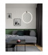 Gropius Integrated LED Pendant Ceiling Light Sandy Black Aluminium LED 21W 1900Lm 3000K-2