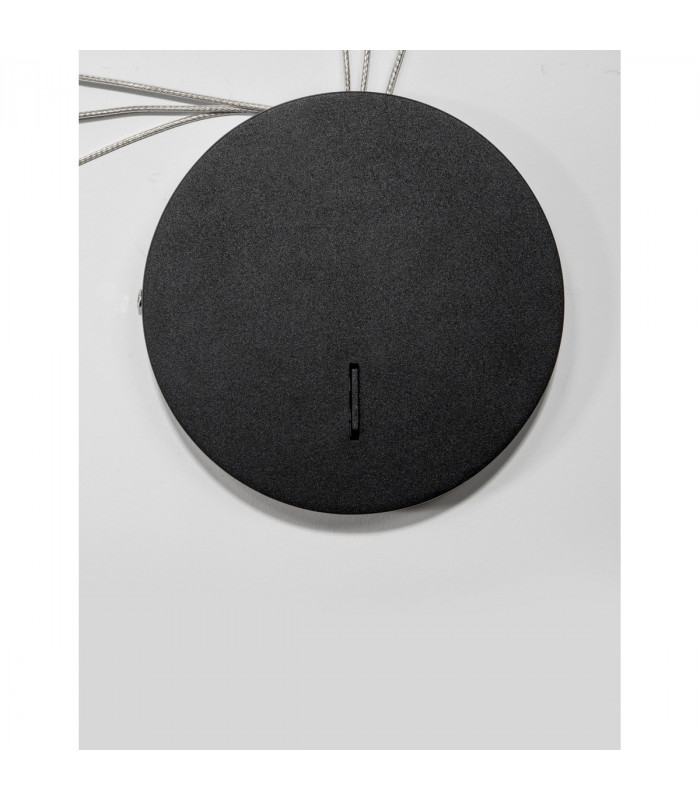 Amadeo Pendant Ceiling Light Sandy Black Aluminium Adjustable Switched LED 36W 2280Lm 3000K-7