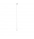 Goccio Slim Pendant Ceiling Light White Aluminium Steel White Fabric Wire LED 7W 213Lm 3000K-1