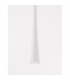 Goccio Slim Pendant Ceiling Light White Aluminium Steel White Fabric Wire LED 7W 213Lm 3000K-2