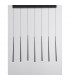 Giono 7 Light Bar Pendant Ceiling Light Sandy Black Aluminium LED 7x3W 1280Lm 3000K-2