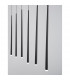 Giono 7 Light Bar Pendant Ceiling Light Sandy Black Aluminium LED 7x3W 1280Lm 3000K-6