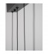 Giono 7 Light Bar Pendant Ceiling Light Sandy Black Aluminium LED 7x3W 1280Lm 3000K-8
