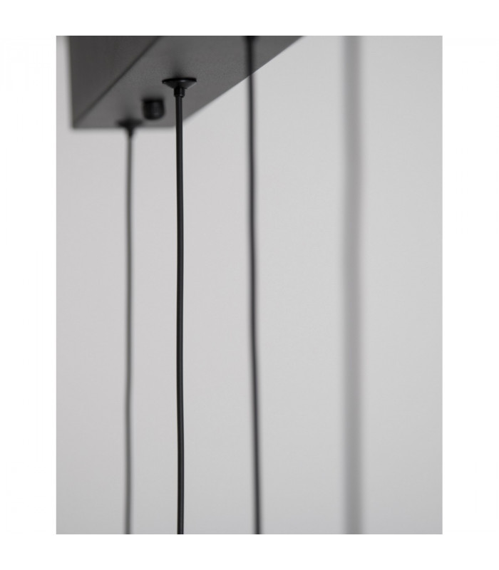 Giono 7 Light Bar Pendant Ceiling Light Sandy Black Aluminium LED 7x3W 1280Lm 3000K-8