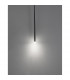 Giono Slim Pendant Ceiling Light Sandy Black Aluminium LED 1x3W 180Lm 3000K-2
