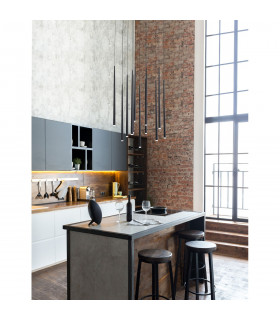 Giono 12 Light Cluster Pendant Ceiling Light Sandy Black Aluminium LED 12x3W 2280Lm 3000K-2