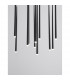 Giono 12 Light Cluster Pendant Ceiling Light Sandy Black Aluminium LED 12x3W 2280Lm 3000K-5