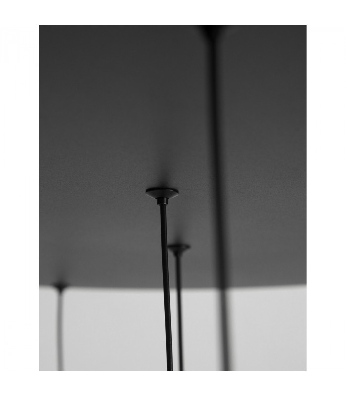 Giono 12 Light Cluster Pendant Ceiling Light Sandy Black Aluminium LED 12x3W 2280Lm 3000K-7