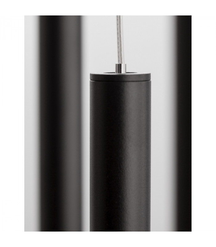 Ultrathin 7 Light Cluster Pendant Ceiling Light Sandy Black Aluminium LED 7x3W 1260Lm 3000K-9