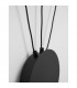 Luccelo Pendant Ceiling Light Sandy Black Aluminium LED 30W 1500Lm 3000K-4