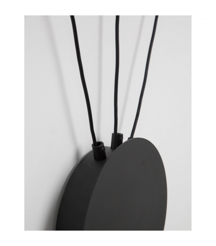 Luccelo Pendant Ceiling Light Sandy Black Aluminium LED 30W 1500Lm 3000K-4