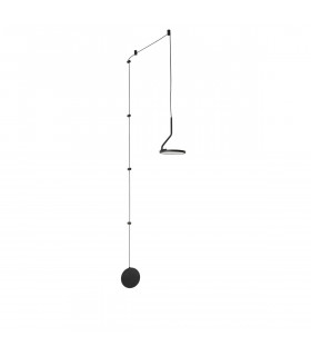 Luccelo Pendant Ceiling Light Sandy Black Aluminium LED 10W 500Lm 3000K-1