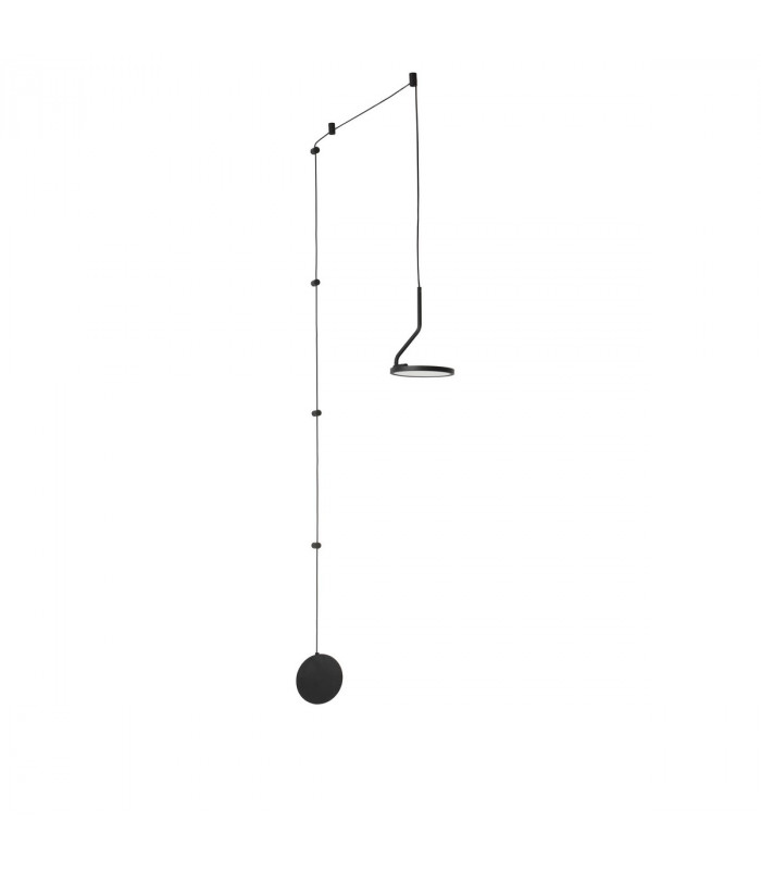 Luccelo Pendant Ceiling Light Sandy Black Aluminium LED 10W 500Lm 3000K-1