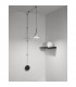 Luccelo Pendant Ceiling Light Sandy Black Aluminium LED 10W 500Lm 3000K-2
