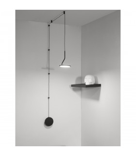 Luccelo Pendant Ceiling Light Sandy Black Aluminium LED 10W 500Lm 3000K-2