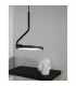 Luccelo Pendant Ceiling Light Sandy Black Aluminium LED 10W 500Lm 3000K-3