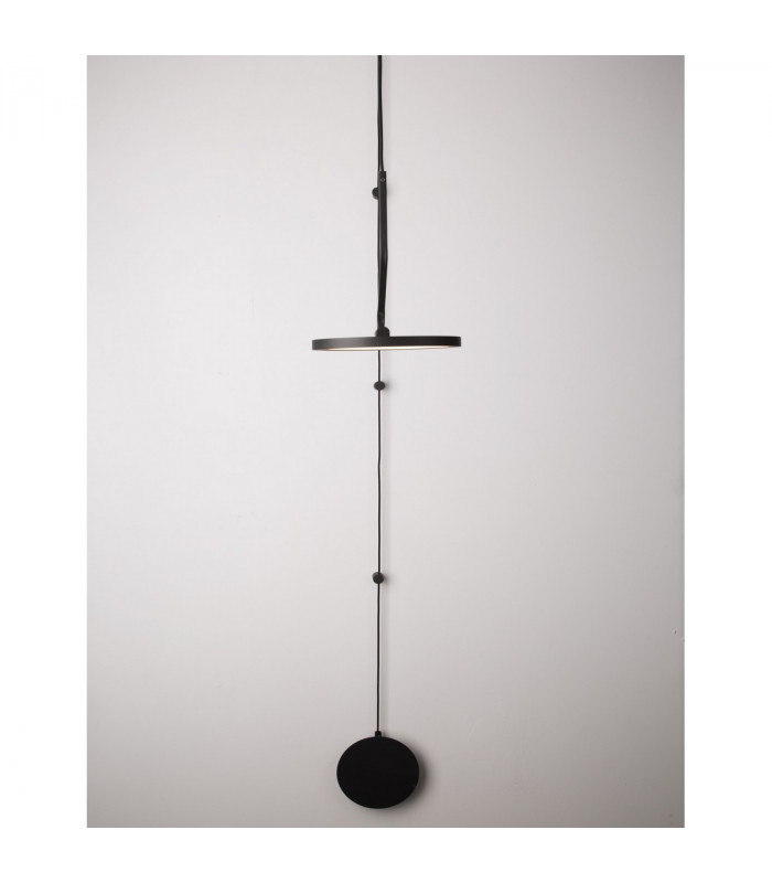 Luccelo Pendant Ceiling Light Sandy Black Aluminium LED 10W 500Lm 3000K-4